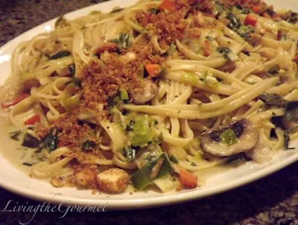 Легкий вегетарианский соус Альфредо!!!