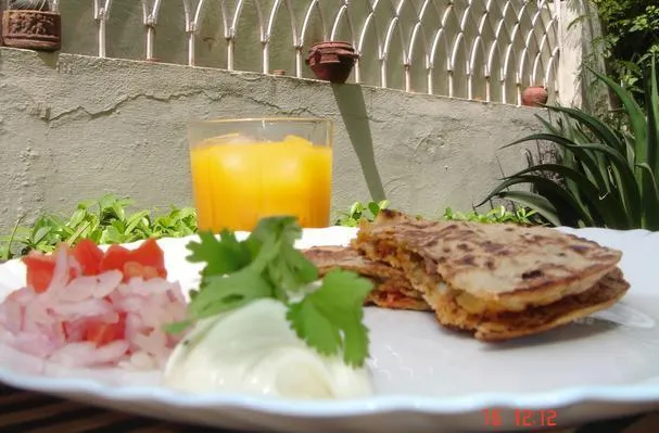 Фахитас - индийский стиль