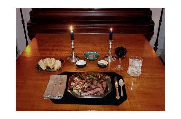 Соус из чеснока и вина для стейка