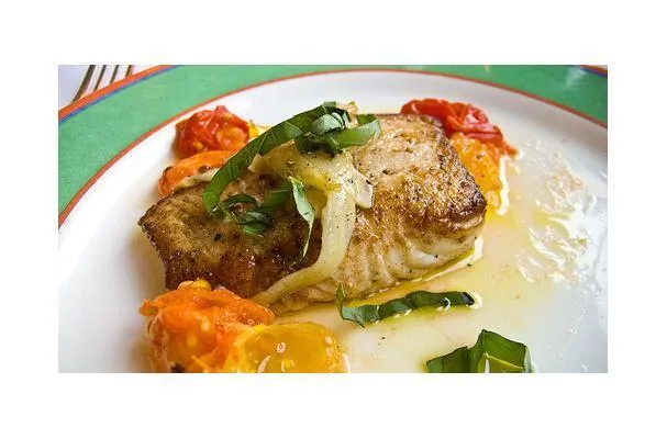 Халибут с фенхелем