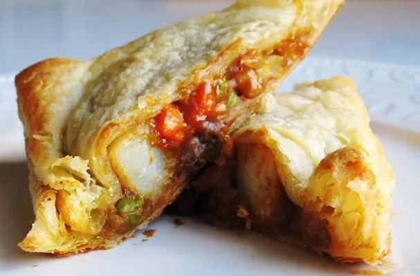 Японские пирожки с карри