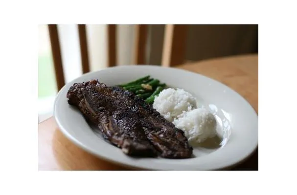 Кальби - Корейские короткие ребрышки на гриле