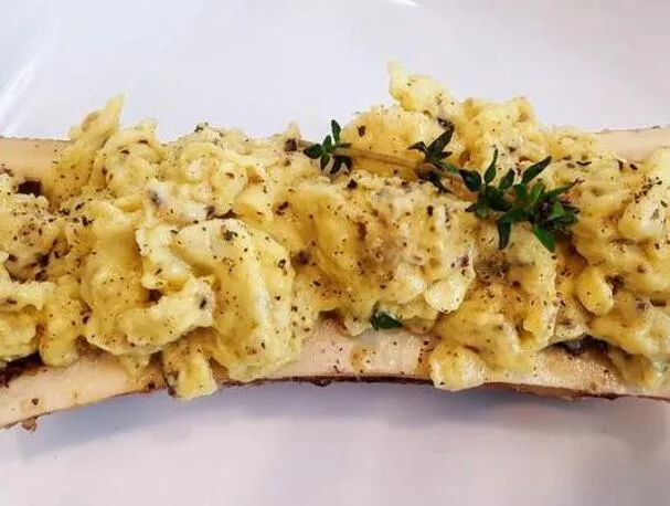 Палео омлет с костным мозгом