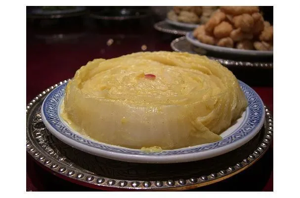 Маринованная горчичная капуста