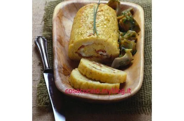 Роллы из риса с артишоками