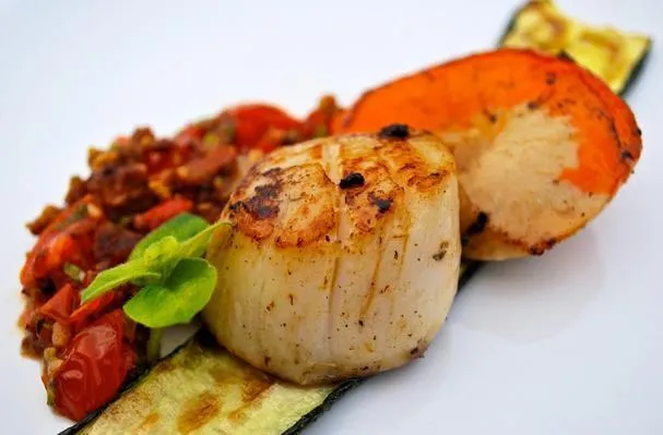 Гребешки с чоризо / Vieiras Com Chouriço