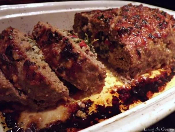 Фаршированный мясной рулет