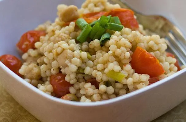 Томатный кускус с нутом