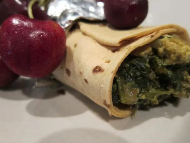 Свежий старт с тофу-шпинатным роллом